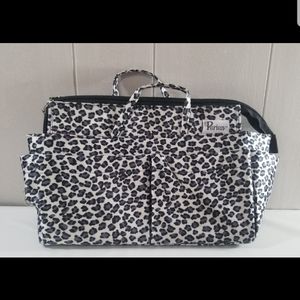 Nylon Purse Organizer Insert Tote Organizer Insert with Zipper Closure